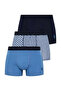 Men's, Licensed, USPA, Colorful, 3-Pack Boxers