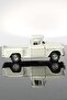 1955 Chevrolet Stepside White Pickup Truck Pull Drop Metal Model Toy Car 12 cm - 3