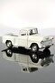 1955 Chevrolet Stepside White Pickup Truck Pull Drop Metal Model Toy Car 12 cm