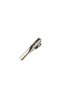 Men's Satin Tie Handkerchief And Silver Steel Tie Clip Set - 4