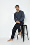 Two Thread (Thick) Men's Pajama Set - 3