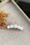 Women's Pearl Acrylic Latch Buckle
