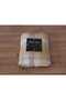 Cotton Blanket Single Mustard-Beige Plaid Soft Waffle Textured Room Blanket - 2