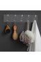 3 Pieces of 5 Transparent Hanger Wall Hanger Non-Marking Strong Adhesive Bathroom Kitchen Towel Hook - 4