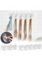 3 Pieces of 5 Transparent Hanger Wall Hanger Non-Marking Strong Adhesive Bathroom Kitchen Towel Hook - 5
