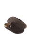 Hogus Imported Unisex Winter Closed Front Felted Daily Sabo House Slippers Guest House Slippers Brown - 4