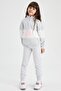 Girls' Gray Jogger Standard Fit School Sweatpants - 2