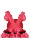 Girl's Red Tutu Dress and Crown, Birthday Dress, Girl's Dress Models Age 5-10 - 3