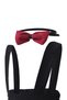 Shorts Jumpsuit Bow Tie Black, Baby Boy Birthday Jumpsuit, Baby Jumpsuit Models - 3
