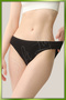 Women's Panties Bamboo Black White Skin Panties 3 Pack - 7