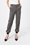Women's Black Knitwear Detailed Trousers - 3