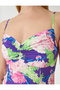 Strappy Mini Dress with Window Detail - 5