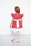 Red Floral Patterned Girl's Dress - 7