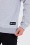 Gray Crew Neck Label Detailed Cotton Inside Men's Sweatshirt - 4