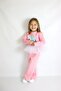 Girl's Top and Bottom Set Elephant Printed Tulle - 3