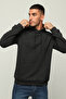 Oversize Hooded Kangaroo Pocket Sweatshirt - 5
