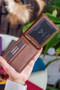 Arsenal Genuine Leather RFID Blocking Horizontal Tan Men's Wallet - 5