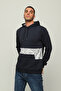 Men's Regular Fit Long Sleeve Crew Neck Printed Kangaroo Pocket Sweatshirt - 6