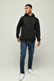 Oversize Hooded Kangaroo Pocket Sweatshirt - 2