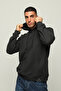 Oversize Hooded Kangaroo Pocket Sweatshirt - 7