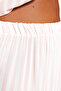Pink Striped Shirt Collar Woven Pajama Set TBBAW24PT00000 - 5