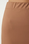 Women's Biscuit Slit Woven Midi Knitted Skirt UB00184 - 4