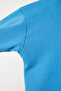Women's Sky Blue Raised Oversize Sweatshirt MC00232 - 5
