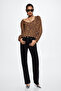 Animal Print Blouse