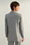Gray Premium Regular Lined Woven Blazer Jacket TWOAW24BC00033 - 5