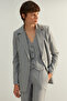 Gray Premium Regular Lined Woven Blazer Jacket TWOAW24BC00033 - 3