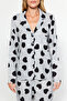 Gri Kalpli Viskon Dokuma Pijama Takımı THMAW21PT0936 - 4