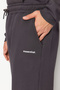 Anthracite Oversize/Wide Cut Letter Printed Warm Sweatshirt Tracksuit Set Tmnaw24Em00004 - 8