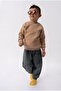 Biscoi Oversize Boy Three Little Birds Top and Bottom Set Double Set Children's Clothing