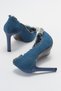 VEGAS Denim Blue Women's High Heels Shoes - 2