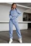 Women's Straight Oversize Tracksuit Set - 5