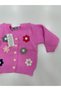 Floral Model Girl's Knitwear Cardigan - 3