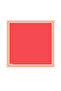 Flat Silk Handkerchief with Pomegranate Border