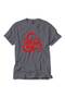 Coheed and Cambria Logo Color T-Shirt Gray Color Size L