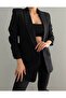 Women's atlas fabric sleeve drawstring jacket - 3