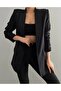 Women's atlas fabric sleeve drawstring jacket - 2