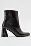 MIANO Black Patterned Women's Heeled Boots - 6