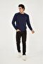 BASIC SWEATSHIRT WITH CYCLING COLLAR SHOULDER DETAIL
