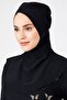 Cross Scarf Swimming Cap R026 Black - 4