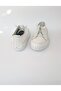 Inside and Outside 100% Genuine Leather Rubber Laced Casual White Color Shoes - 7