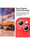 iPhone 15 / iPhone 15 Plus Red Stone Camera Lens Protector , Scratch And Impact Resistant Protector - 3