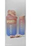 PINK-BLUE SET OF 2 Sport Motivational Water Bottle Water Bottle 2 Lt + 700 Ml Tritan - HEXagonal - 2