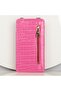 My Valice Leather Crossbody Wallet and Card Holder Compartment Phone Bag 1618 Pink - 3