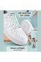 Navy Blue Takbırak Magnetic Elastic Laces - Kids and Elderly Sneakers - 5