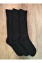 Women's Knee-Length Wool Socks 3 Pairs Thick Winter Real Wool - 3