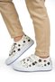 Fabiola Fairchild White Starry Daily Star Printed Unisex Girls Boys Velcro Sports Shoes Sneakers Orthopedic School Shoes - 4